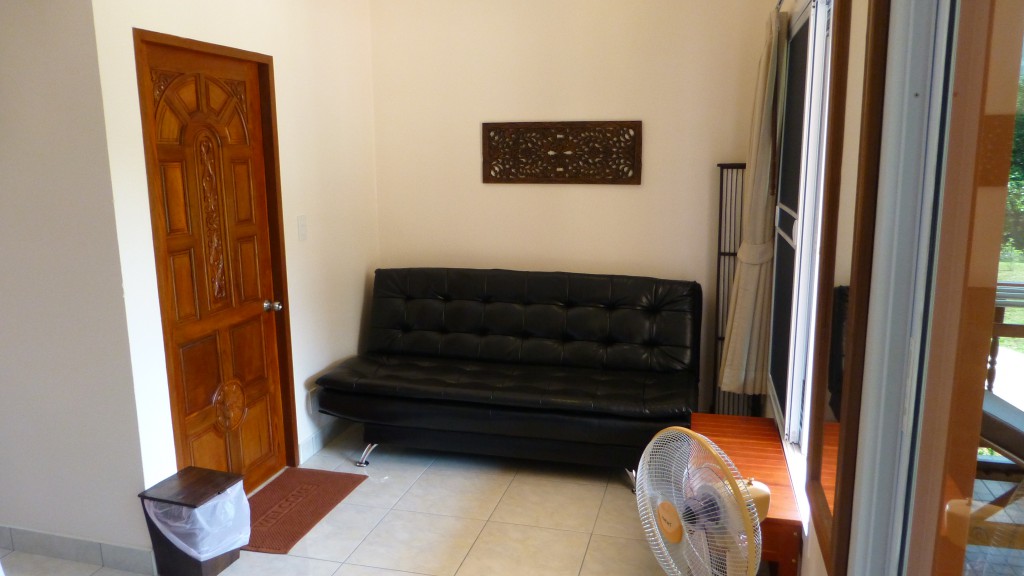 The interior of a 1-bedroom bungalow